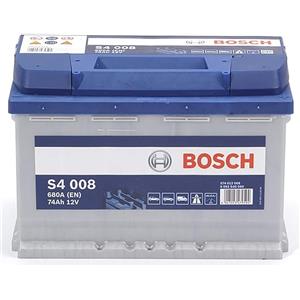 BOSCH Batteria Bosch S4 008 12 V. 74 Ah. 680 A