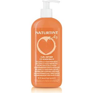 Naturtint Balsamo Co-Wash, Pulisce, Condiziona e Scioglie i Nodi, Dona Volume e Lucentezza, Nutre e Definisce i Ricci, Effetto anti-crespo, 98,6% Ingredienti Naturali, 330 ml