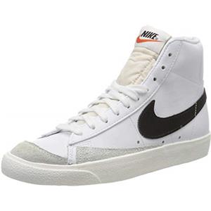 NIKE Blazer Mid '77 VNTG, Scarpe da Basket Uomo, Bianco White Black, 45.5 EU