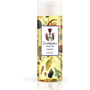 Carthusia A'mmare Olio Doccia 200 ml - Deterge e Nutre con Oli di Jojoba e Mandorla