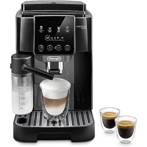 De'Longhi Magnifica Start ECAM222.60.BG Macchina da caffè Automatica, Chicchi Macinati al Momento, Caraffa MontaLatte Automatica per Cappuccini, 4 Bevande One Touch, Spegnimento Programmabile, Grigio