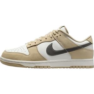 NIKE Dunk Low, Sneaker Donna, Desert Khaki Medium Ash Summit Bianco, 45 EU