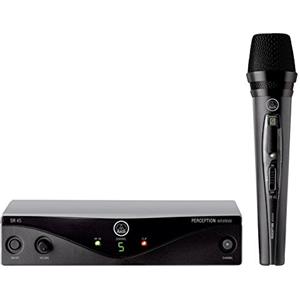 AKG 3251H00070, Perception Wireless 45 - Set microfono + trasmettitore wireless, nero