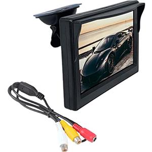 Generic Monitor da 4,3 pollici TFT LCD HD digitale 16:9 800 * 480 schermo 2 vie ingresso video posteriore DVD fotocamera R6K4 per Reverse VCD colorato