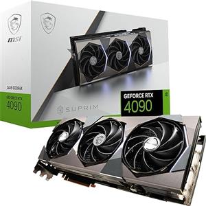 MSI GeForce RTX 4090 SUPRIM 24G Scheda Video Gaming - NVIDIA RTX 4090, 24 GB GDDR6X