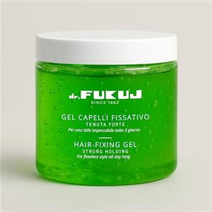 Dr. Fukuj Gel modellante per capelli, ml 600, tenuta forte, gel fissatore,