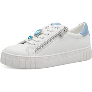 MARCO TOZZI Damen Sneaker 2-23702-44, Scarpe da Ginnastica Donna, White Comb, 36 EU