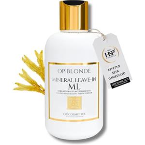 OP|BLONDE Mineral Leave-in | Termoprotettore Capelli Pre-piega Rimineralizzante 250ml | Anticrespo Capelli, Ripara Doppie Punte, Idrata e Rende i Capelli Lucenti e Compatti