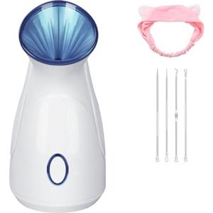 TaFoyu Gesichtsdampfer Gesichtssauna Nano Ionic Gesichtsdampfer Warmer Nebel Gesichtsdampfer Gesicht Heim-Sauna SPA Gesichts-Befeuchter Gesichtszerstäuber Facial Nano Sprayer