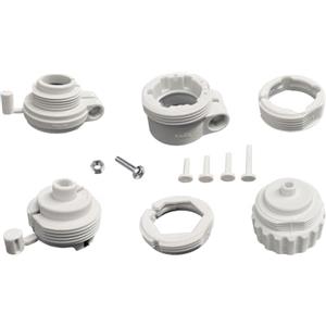 Generisch Adattatore termostato per valvole di riscaldamento RA, RAV, RAVL, M28, Caleffi, Giacomini (plastica) (set di adattatori termostatici)
