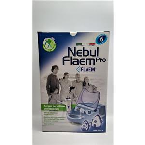 Flaem Nebulflaem Pro - Nebulizzatore Aerosol Professionale con Ampolla RF7 Dual Speed Plus
