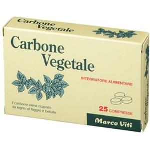 Marco Viti Carbone Vegetale Integratore 25 Compresse