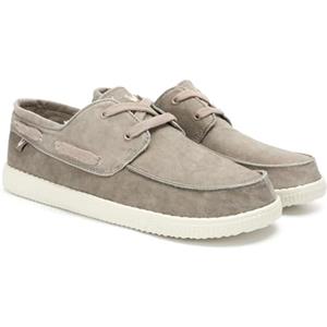 WALK IN PITAS | WP150 Boat Washed | Mocassini Uomo | Scarpe da Barca | Sportive Uomo | Sneakers Casual | Scarpa da Vela | Calzatura Senza Lacci | Scarpe Walkinpitas | Beige 41