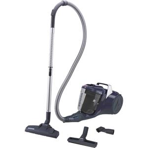 Hoover Breeze BR71_BR20011 Aspirapolvere a Traino senza Sacco, Ciclonico, Spazzola Parquet, Accessori Integrati, 700W, Blu Navy [Classe di efficienza energetica A]