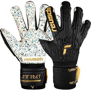Reusch Attrakt Freegel Fusion Ortho-Tec Guanti da portiere per adulti con Evolution Negative Cut e una presa eccezionale