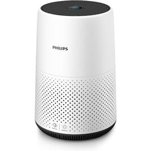 Versuni Philips 800 Series Purificatore D'aria - rimuove germi, polvere e allergeni in ambienti fino a 49m², 3 Velocità, Modalità Sleep (AC0820/10)