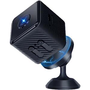 Swiixxer Mini Videocamera 4K Videocamera WiFi Videocamera HD HD1080P Mini Registratore Notturno Ad Alta Definizione Monitoraggio Video Mini Videocamera Wireless