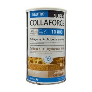 Dietmed Collaforce Super 10.000 Neutro 360 g - Integratore di Collagene, Acido Ialuronico, Vitamine e Minerali