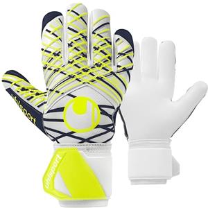 uhlsport Classic Absolutgrip HN Pro Jr. Guanti da portiere da calcio per bambini e uomini, guanti da portiere, guanti da calcio con fissaggio al polso e ammortizzazione migliorata