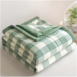 Yekuhe Trapuntino Primaverile Matrimoniale/Singolo/Una Piazza e Mezza Letto Trapuntato Trapunta Bambini, Microfibra Sintetico Estivo Quilt, Elegante Leggero Copriletto(Color 11,150x200cm/only 1 Quilt)
