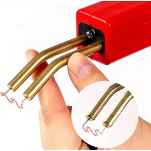 AMAPOLAS Kit Riparazione Plastica Saldatrice Paraurti Auto, 200 Pezzi 50w Caldo Cucitrice, Saldatore Pistola Riparazione Macchina, Plastica Riparazione Saldatura Kit Per Auto Paraurti/Auto Ricambi.