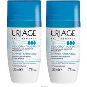 Uriage Deodorante Roll-On Power 1 1 Promo 2x50ml - Freschezza e Comfort per Tutto il Giorno