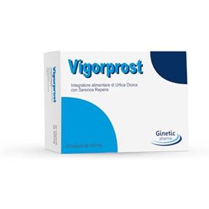 Generico Vigorprost | Integratore utile per funzionalità della prostata |3 Sostanze Naturali| Serenoa Repens, Urtica Dioca e Selenio - 30 Capsule - Formula Potente ed Efficace
