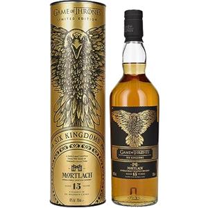 Mortlach Six Kingdoms Game of Thrones Single Malt Scotch Whisky 15 anni - 700 ml