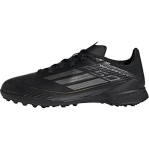 adidas F50 League Football Boots Turf, Scarpe da Calcio, Core Black/Iron Metallic/Gold, 28 EU