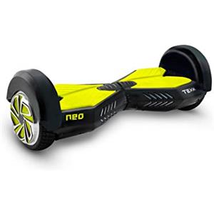 Itekk Hoverboard 8'' Neo con Bluetooth, Assicurazione AXA Tutela Famiglia inclusa, Giallo Fluo