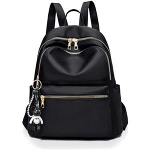 Aucuu Zaino Donna, Borsa Zaino Donna Elegante, Zainetto Casual in Nylon, Zaini Piccolo Antifurto da Donna, Borsa a Zainetto Casual per Shopping Scuola Viaggio Lavoro