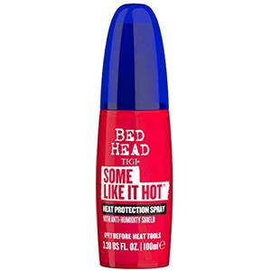 TIGI Bed Head Some Like It Hot, Spray termoprotettore per tutti i tipi di capelli, Prodotto anticrespo per stirare, arricciare e asciugare capelli, 100ml