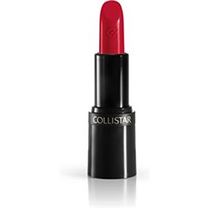 Collistar Rossetto Puro, n.111 Rosso Milano, Colore puro e aderente per labbra idratate e rigenerate, Texture cremosa e confortevole, Finish satinato, 3.5ml