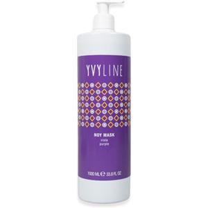 YVYLINE Maschera Antigiallo Tonalizzante Capelli Biondi Bianchi Decolorati o Trattati Maschera Tonalizzante Capelli Biondi Freddo Dona Lucentezza Riflessante capelli Biondi YVYLINE 1000 ML Made In Italy