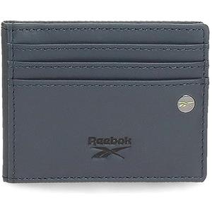 Reebok Portafogli e Portamonete Switch in Pelle di Mucca, Nero, Blu e Pelle., blu, taglia unica, titolare della carta