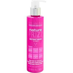 abril et nature - Nature Frizz Maschera Capillare - Per Capelli Crespi - Idrata e Mantiene i Capelli Lisci - Capelli Più Morbidi e Lucenti - Trattamento Professionale - Anti-Crespo - 200 ml