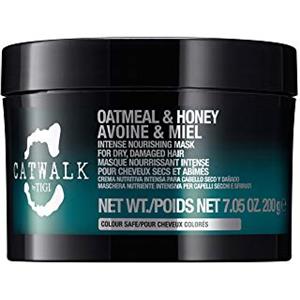 Catwalk Tigi Catwalk Oatmeal & Honey Maschera Nutriente Intensiva, per Capelli Secchi e Danneggiati, 200 g