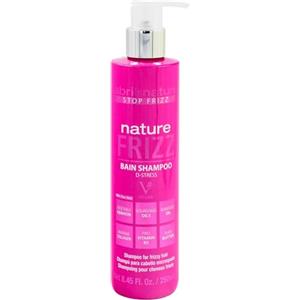 abril et nature - Shampoo Professionale Nature Frizz - Per Capelli Crespi - Idrata e Mantiene i Capelli Lisci - Capelli Più Morbidi e Lucenti - Trattamento di Parrucchieria - Anti-Frizz - 250 ml