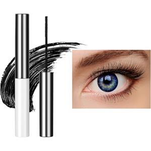 LOPHE Mascara Volumizzante, Mascara Colore Waterproof, Allungamento Volume Mascara, Lunga Durata, False Effetto Extension Make-Up 5ML(Black)