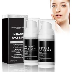 LOPHE Instant Eye Lift, 2 Pezzi Instant Iift Plus Cernes, Assorbimento Immediato Delle Occhiaie e Delle Rughe, Crema Rassodante per Gli Occhi, Crema Idratante Anti-età per Il Viso