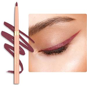 OULAC Matita Occhi Waterproof, Eyeliner Rosa Mat Girevole, Colore Intenso, Dura 12 Ore +, Texture Liscia e Cremosa, Non Trasferibile, Vegan (05) Dried Rose