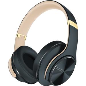 DOQAUS Cuffie Wireless Bluetooth, 3 EQ Modalita di Cuffie Over-Ear Con Microfono, Cuffie con Tempo di Riproduzione di 90 Ore, Cuffie Bluetooth per Telefono e PC