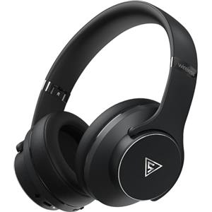 DOQAUS Cuffie Bluetooth Wireless Over Ear,90H Lunga Durata con Microfono/Filo/3EQ,Cuffie Senza Filo Pieghevole,per Telefoni Cellulari,Computer,Laptop