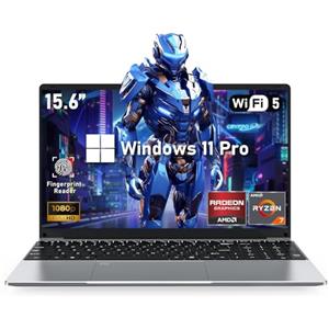 NIAKUN 15,6 pollici PC Portatile Notebook Gaming, Laptops Gaming 16GB RAM 1TB SSD, Computer Portatile Tastiera Retroilluminata, AMD Ryzen 7 5700U Processore(fino a 4.3Ghz), 6000mAh, Tipo-C