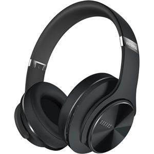 DOQAUS Cuffie Bluetooth Wireless Care 1, [90 Ore Di Ascolto] 3 Modalità EQ, Senza Fili Stereo HiFi Over Ear con Microfono, Bluetooth 5.3 per Viaggio/Ufficio/Telefono/PC