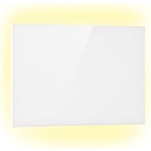 KLARSTEIN Smart Stufa Elettrica Basso Consumo, Termoconvettore a Parete 750W Termosifone Elettrico, Riscaldamento Elettrico, Pannello Radiante Infrarossi, Lampada Riscaldante, WiFi/App, IP44, No CO2