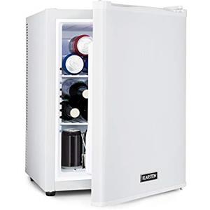 KLARSTEIN Mini Frigo da Camera, Frigo Portatile da Camera, Frigorifero Piccolo da Ufficio, Mini Frigo Bar da Camera con LED, Ripiani Rimovibili, Mini Frigo Portatile Campeggio e Skin Care 5-15°C, 40L