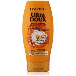 Garnier Ultra Dolce - Balsamo Meraviglioso all'olio di Argan e Camelia, districante per capelli secchi, lotto di 3