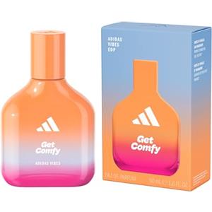 Adidas Vibes Get Comfy Eau de Parfum, per Tutti, Rilassante e Confortevole, Profumo a Lunga Durata, Vaniglia e Mandarino, 50 ml