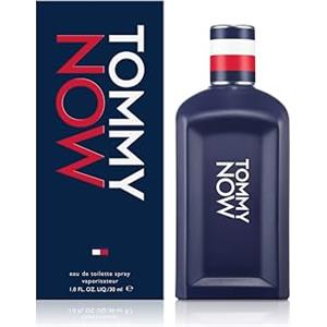 Tommy Hilfiger - Eau de Toilette TOMMY NOW 30 ml - Profumo Uomo - Fragranza Legnosa e Speziata- Note Agrumate - Flacone in Vetro Blu